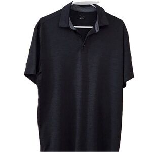 CHARCOAL gray Members Mark polo style shirt for men. Size medium
